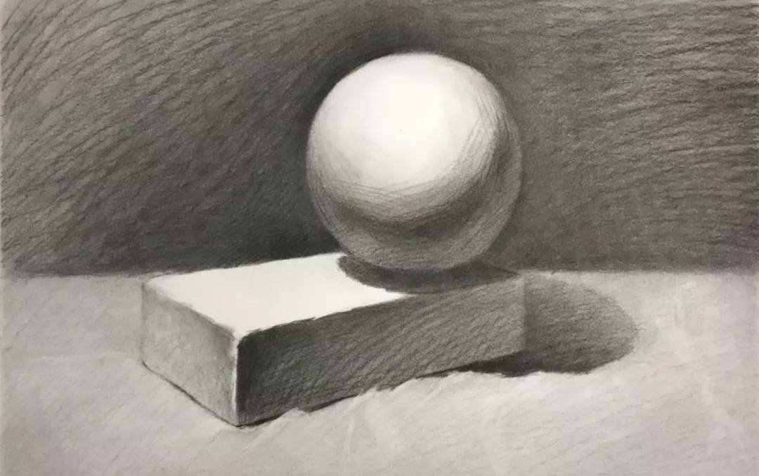 
素描几何体步骤图片 教程视频 简朴的素描静物教程步骤视频【kycom】(图6)