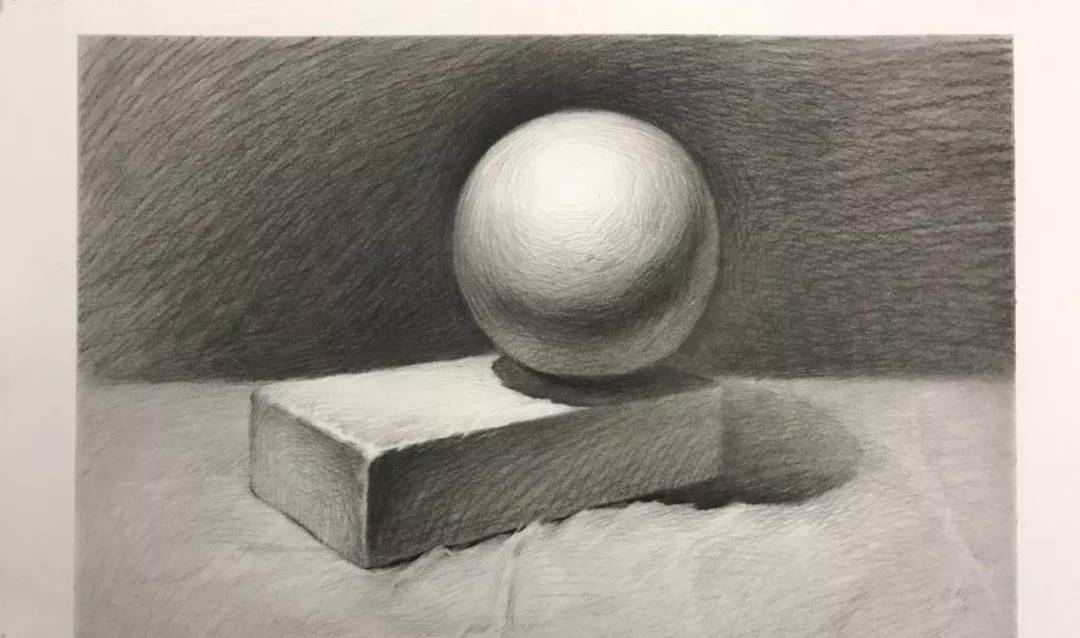 
素描几何体步骤图片 教程视频 简朴的素描静物教程步骤视频【kycom】(图7)